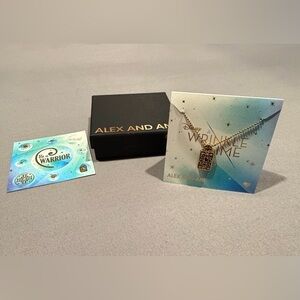 Alex and Ani Disney A Wrinkle In Time Charm Necklace 20in New With Box